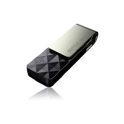 Blaze B30 64GB, USB 3.0 (3.1 Gen 1) , Type-A, 0 - 70 °C, Girare, Nero, Windows 7 Home Basic, Windows 7 Home Basic x64, Windows 7 Home Premium, Windows 7 Home Premium x64, - Foto 2